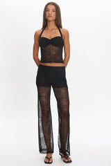 Sugarberry Lace Pants Black