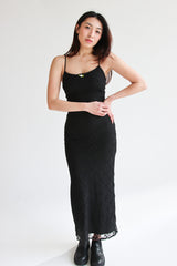 Lace Rosebud Maxi Dress