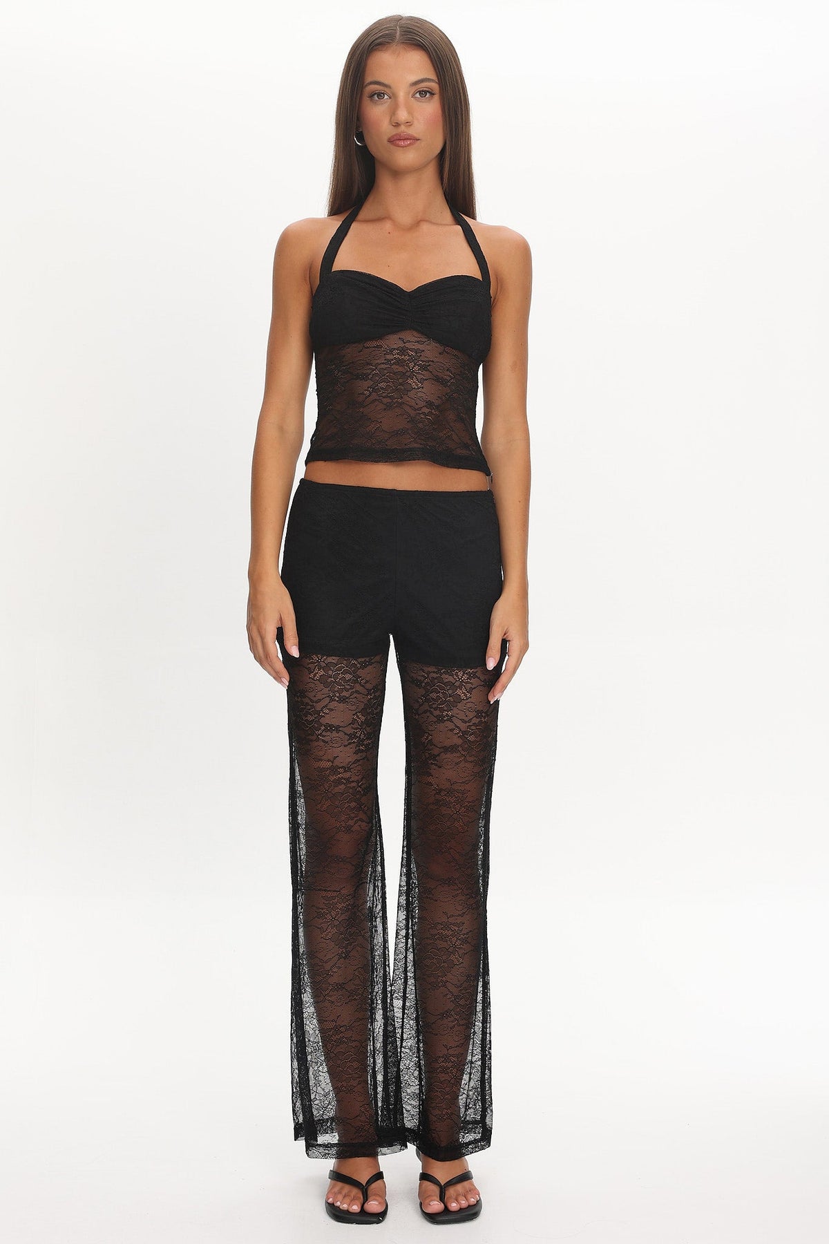 Sugarberry Lace Pants Black
