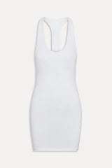 x JENNIE Bianca Cotton Mini Dress - Optic White