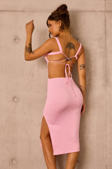 Loveship Midi Dress - Pink